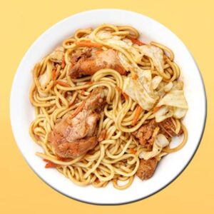 咖哩雞肉炒麵